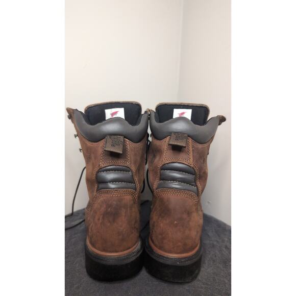 Men's Red wing 400 USA oil water resistant work boots super sole 9.5 - Picture 4 of 12